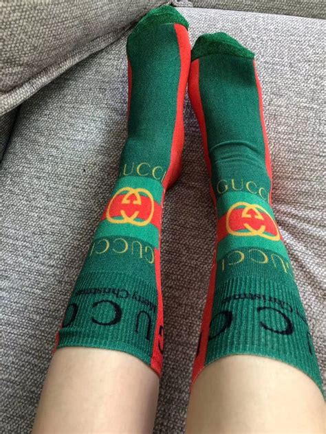 gucci socks price|Gucci thigh high socks.